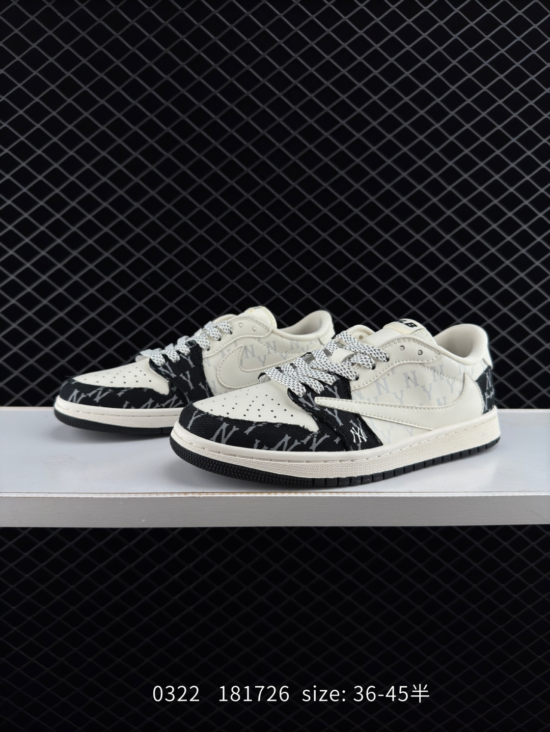 fragment design x Travis Scott x Nike Air Jordan 1 Low OG SP”Black/Green Toe“